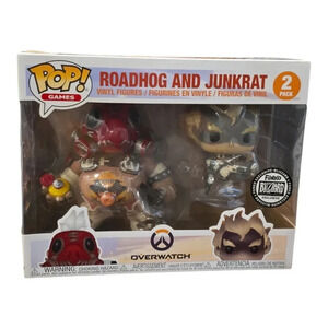 POP! GAMES Roadhog And Junkrat Pop Figurines